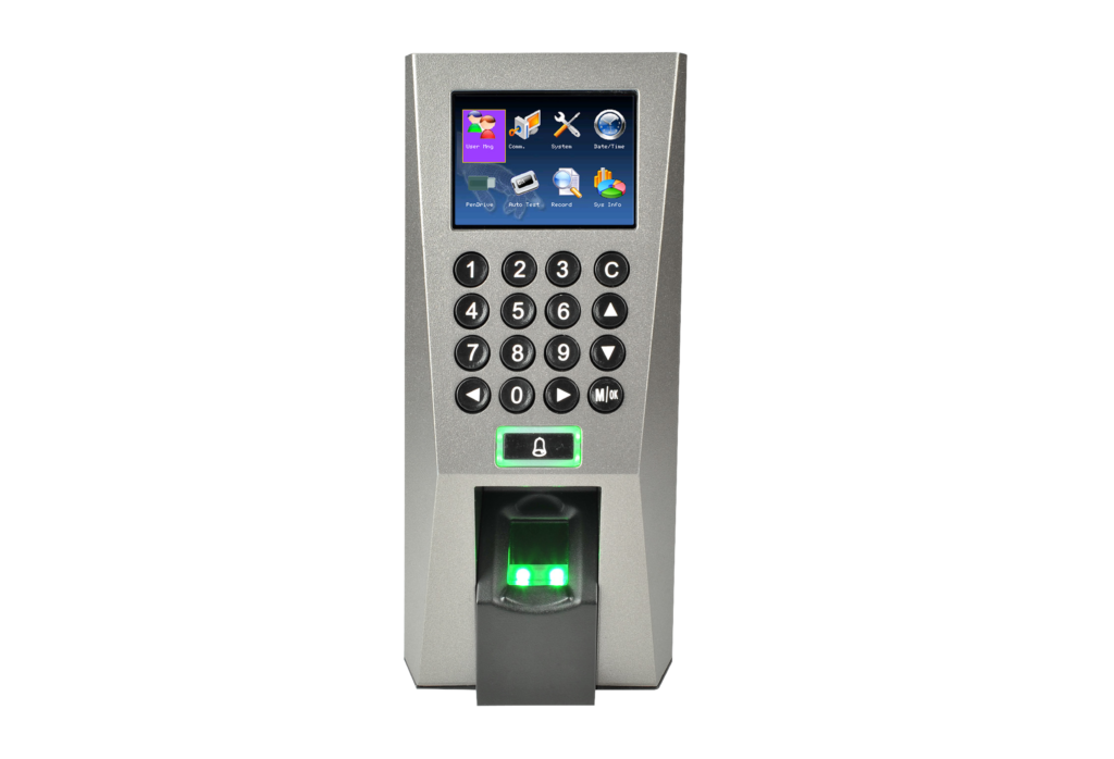 F18 biometric card access system